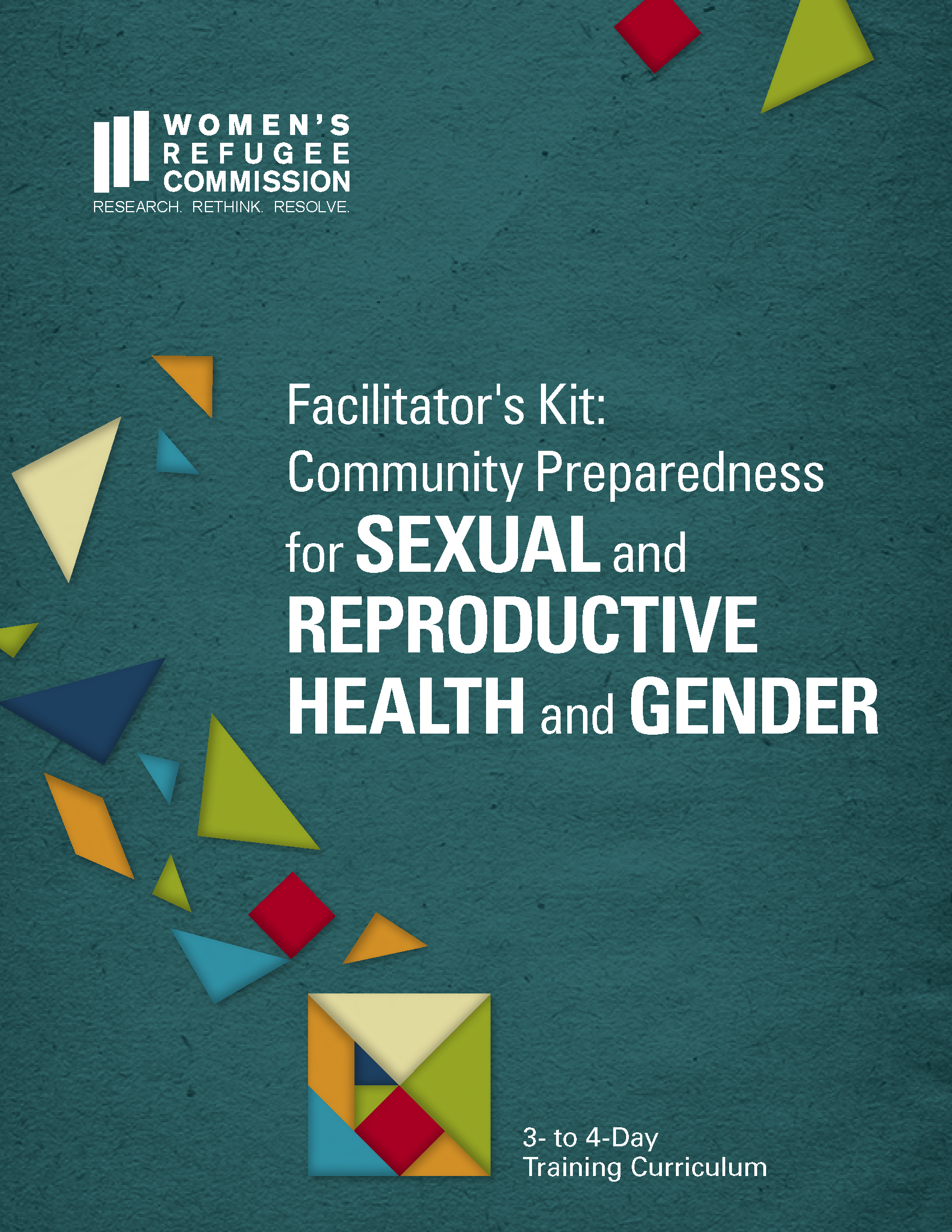 Facilitator s Kit Community Preparedness for Reproductive Health