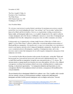 NGO Letter to the Biden Administration on the Pardon Process Cover Image