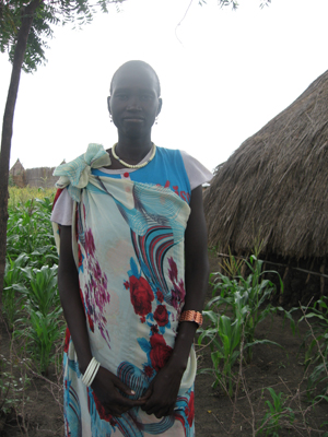  This community-based distribution agent in Malakal, South Sudan, ensures family planning is available for her community.
