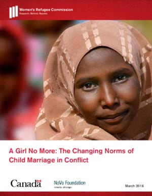 A Girl No More: The Changing Norms of Child Marriage in Conflict ...