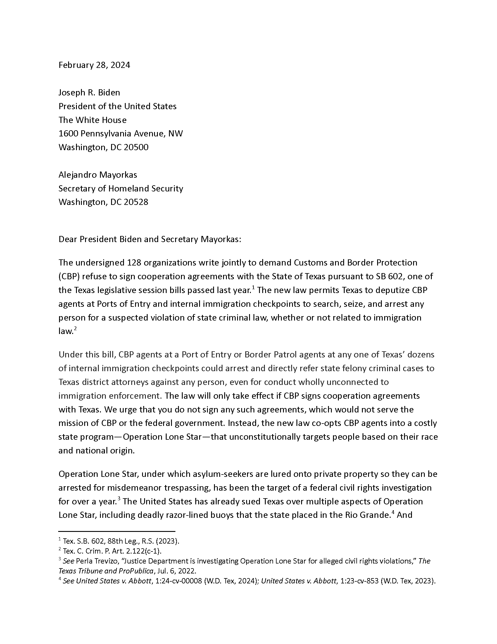 Women's Refugee Commission and 125+ Organizations Demand that the Biden ...