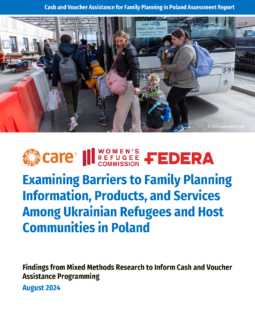 Cash and Voucher Assistance for Family Planning in Poland Cover Image